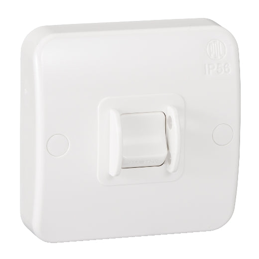 PDL Weatherproof Switch 1G IP56 20Amp - Grey