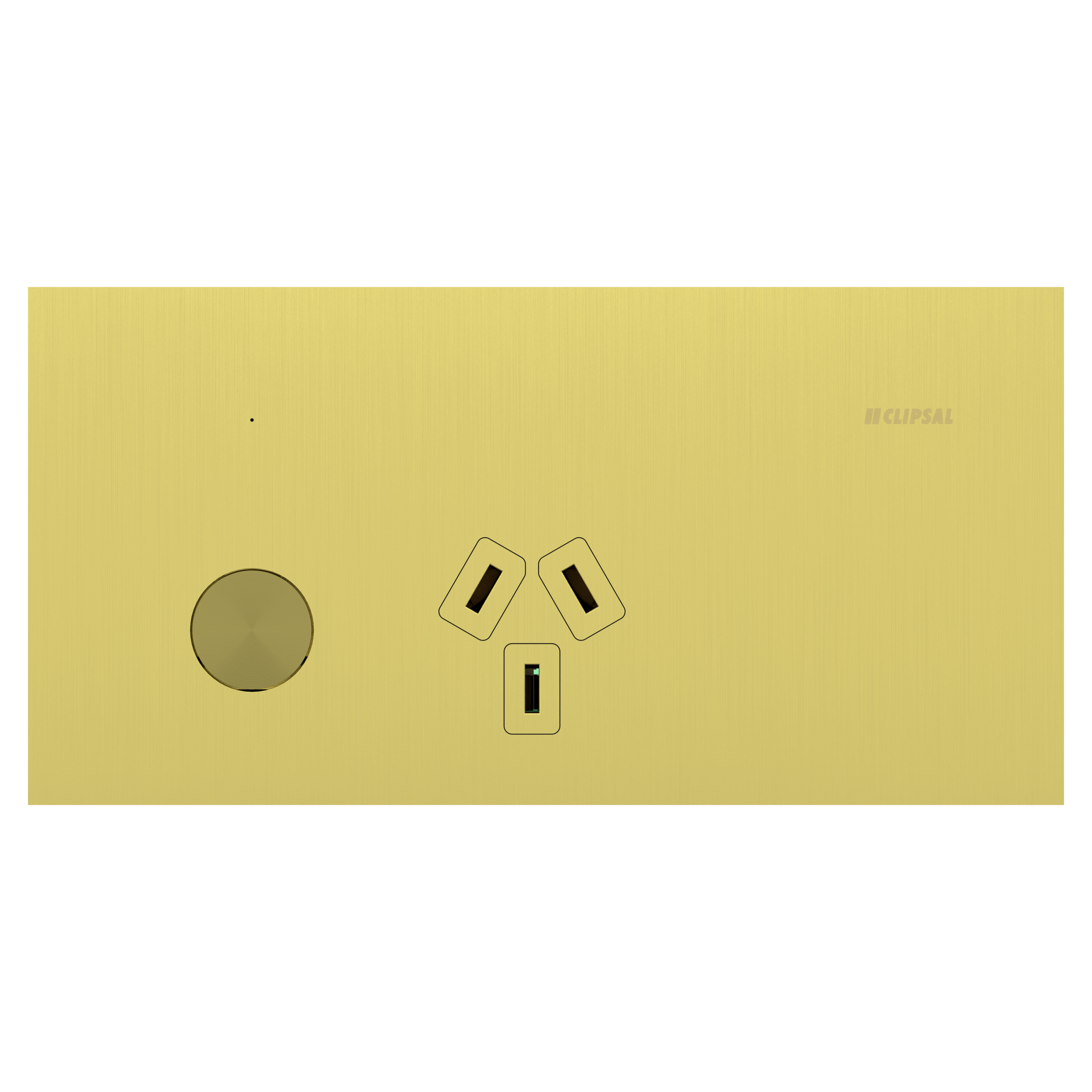 Clipsal Switched socket, Solis T Series, ZigBee, Wiser Connected, Horizontal Mount, 10A