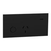 Clipsal Switched socket, Solis, ZigBee, Wiser Connected, Horizontal Mount, 10A