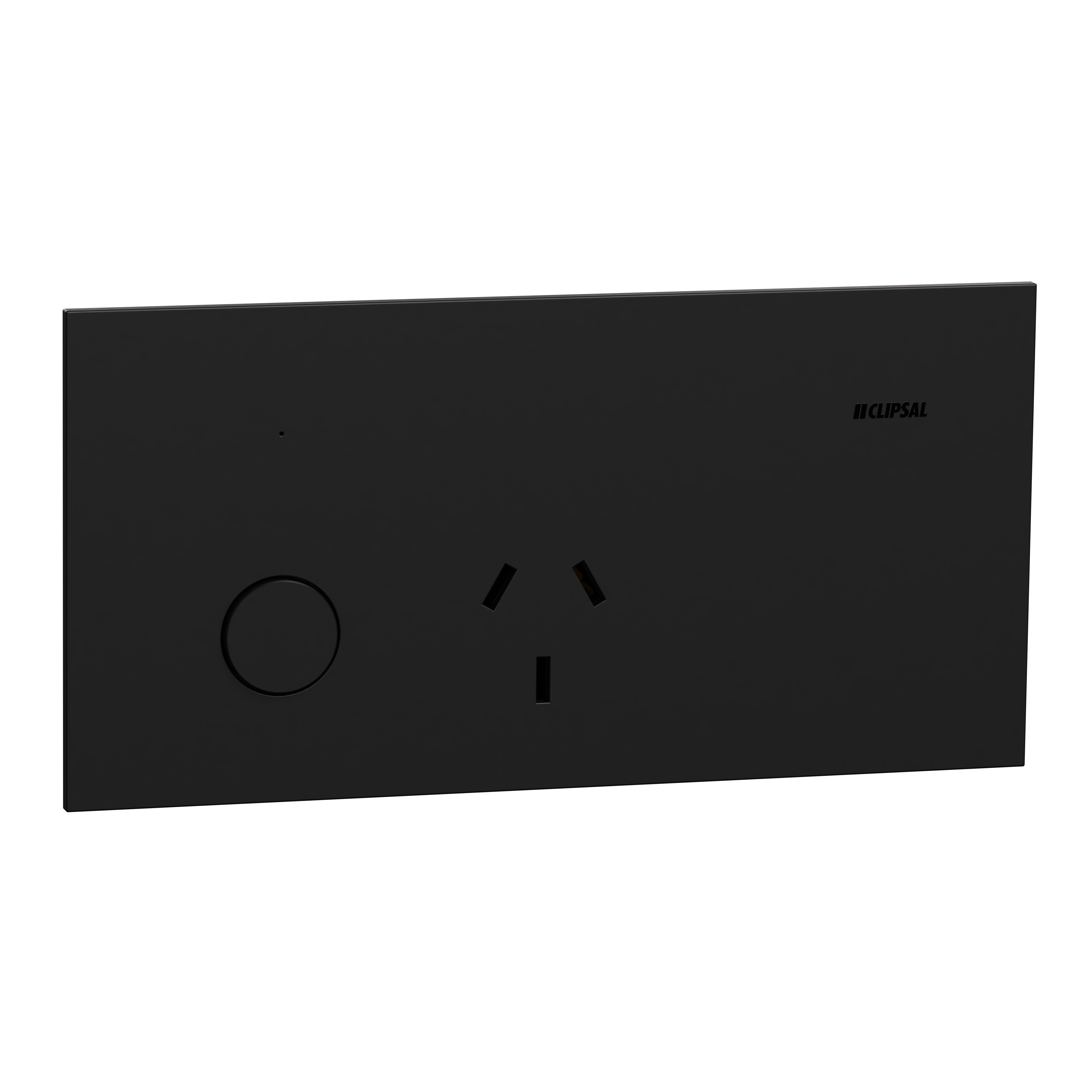 Clipsal Switched socket, Solis, ZigBee, Wiser Connected, Horizontal Mount, 10A