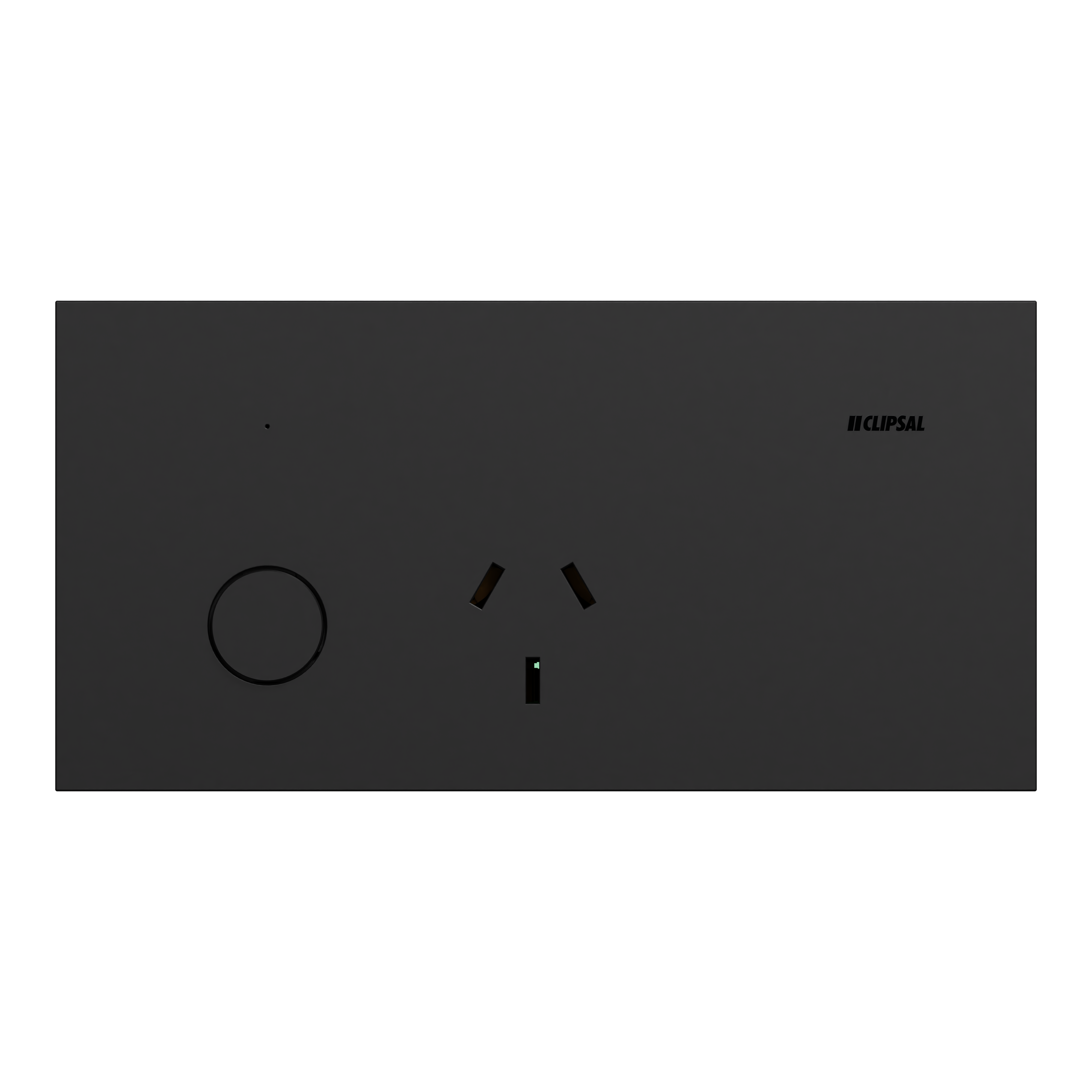 Clipsal Switched socket, Solis, ZigBee, Wiser Connected, Horizontal Mount, 10A