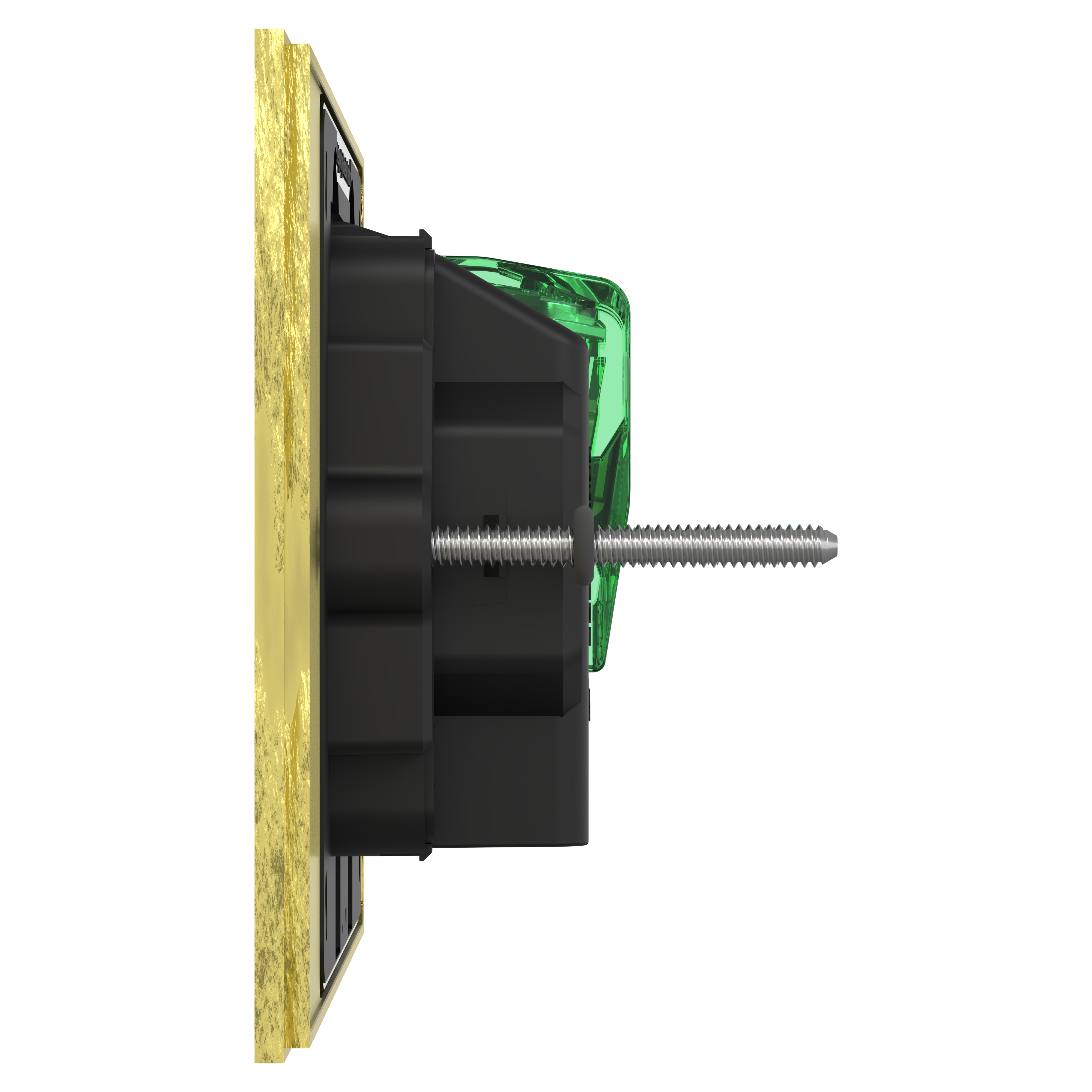 Clipsal Double switched socket outlet, Solis T Series, horizontal, 10A