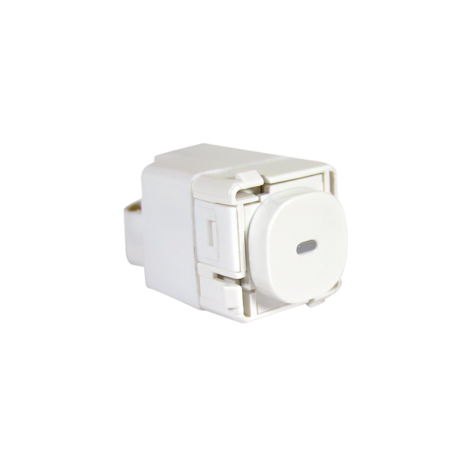 Clipsal Module Pushbutton Switch with LED 20Amp - White