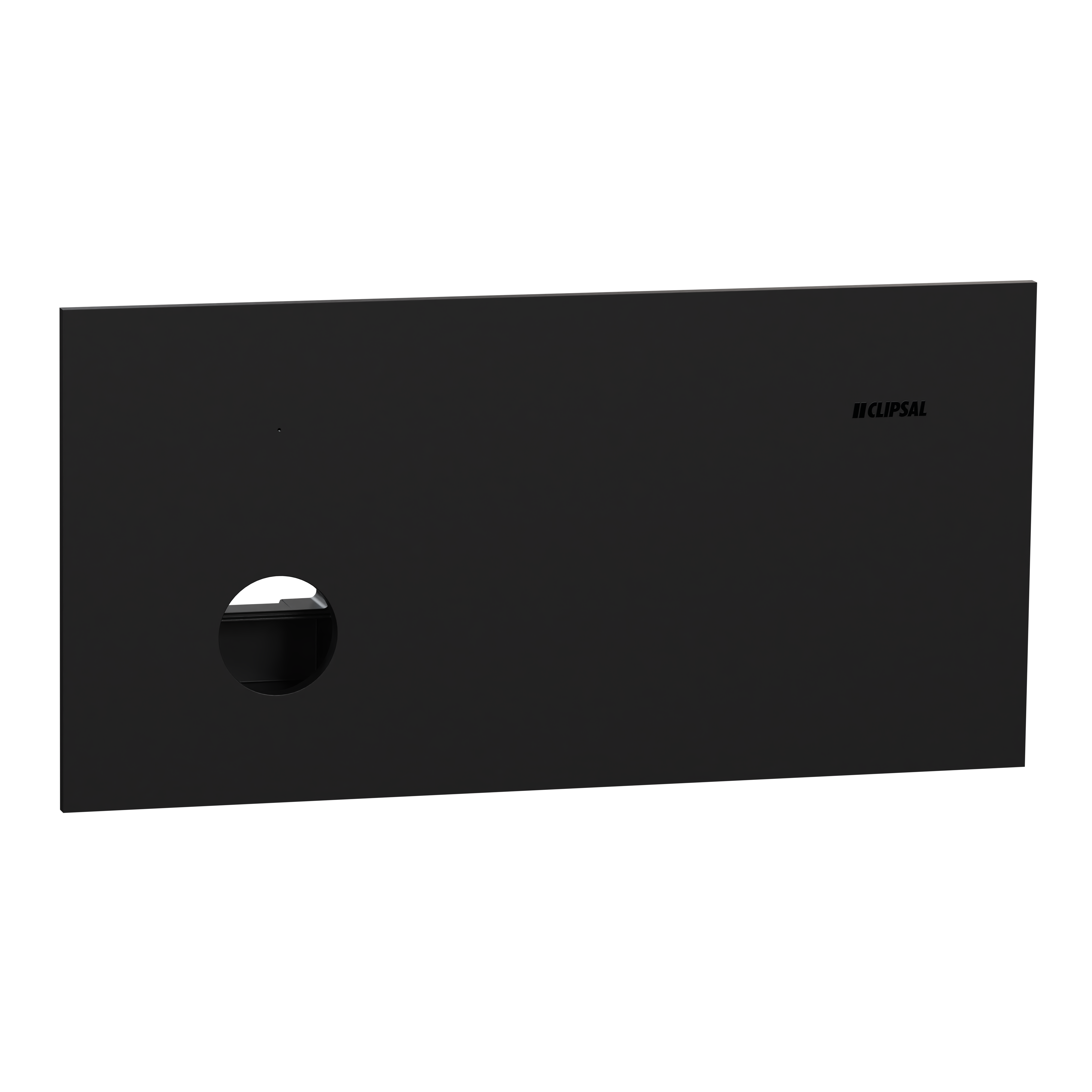 Clipsal Grid plate with cover frame, Solis, for switch, horizontal, 1 gang