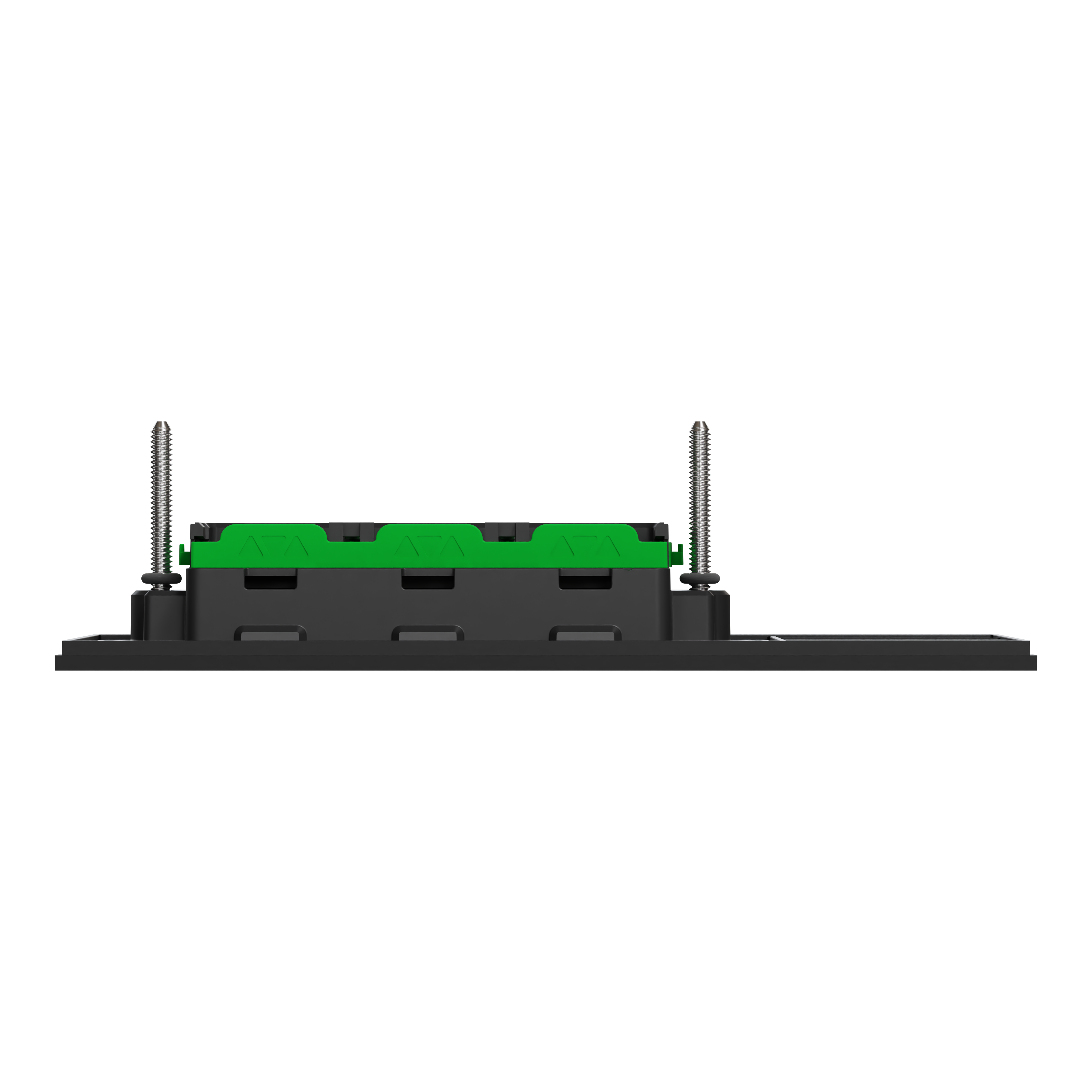 Clipsal Grid plate with cover frame, Solis, for switch, horizontal, 1 gang