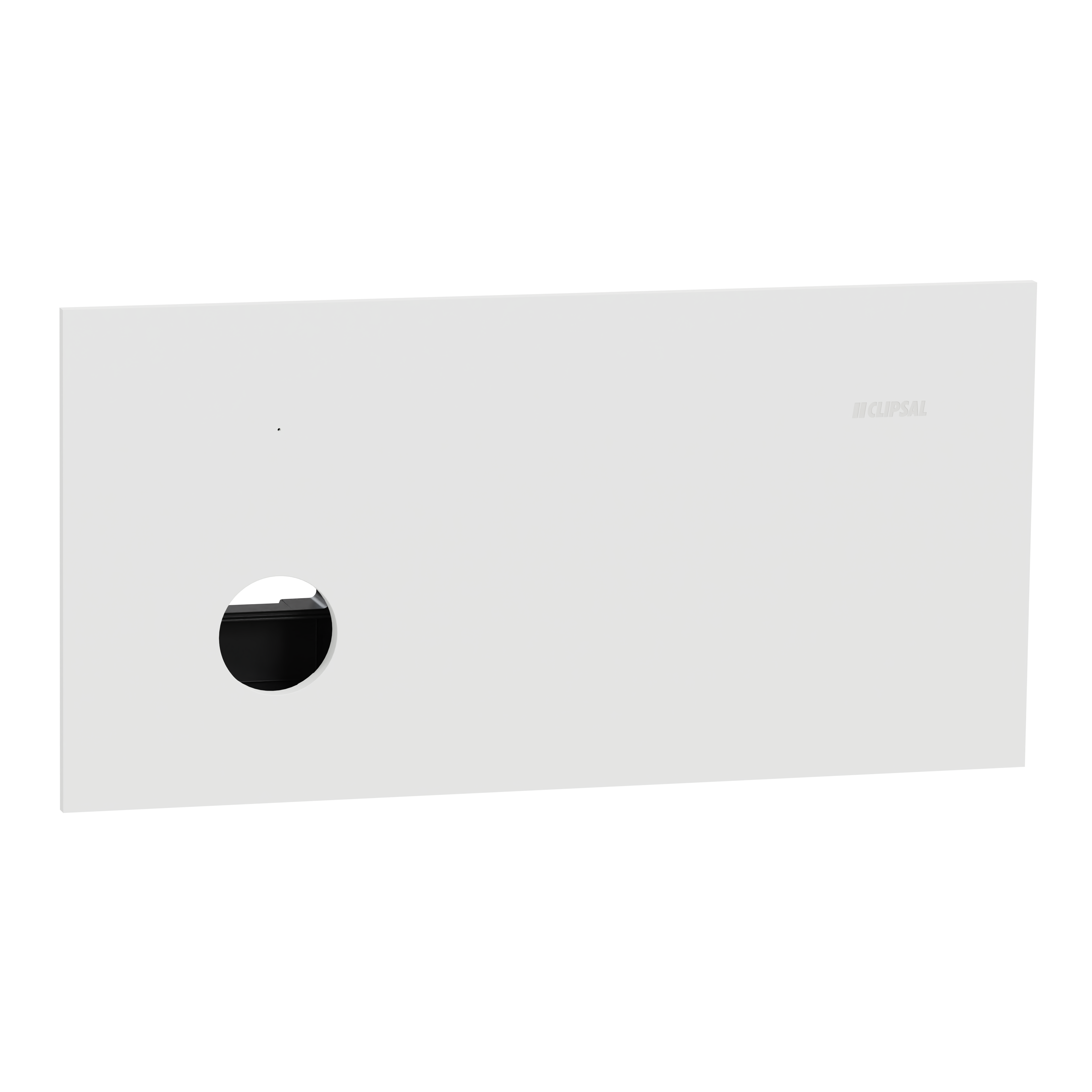 Clipsal Grid plate with cover frame, Solis, for switch, horizontal, 1 gang