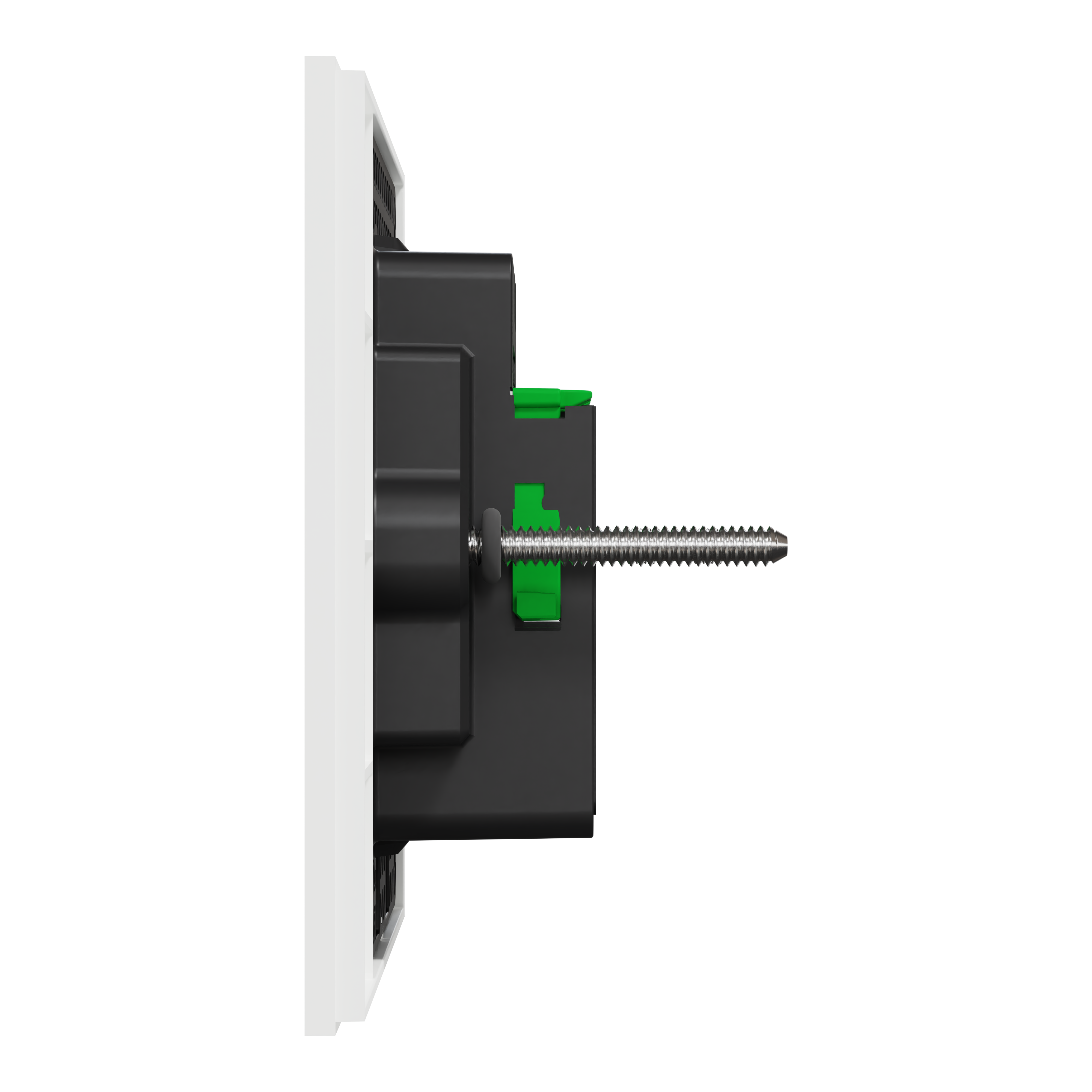 Clipsal Grid plate with cover frame, Solis, for switch, horizontal, 1 gang