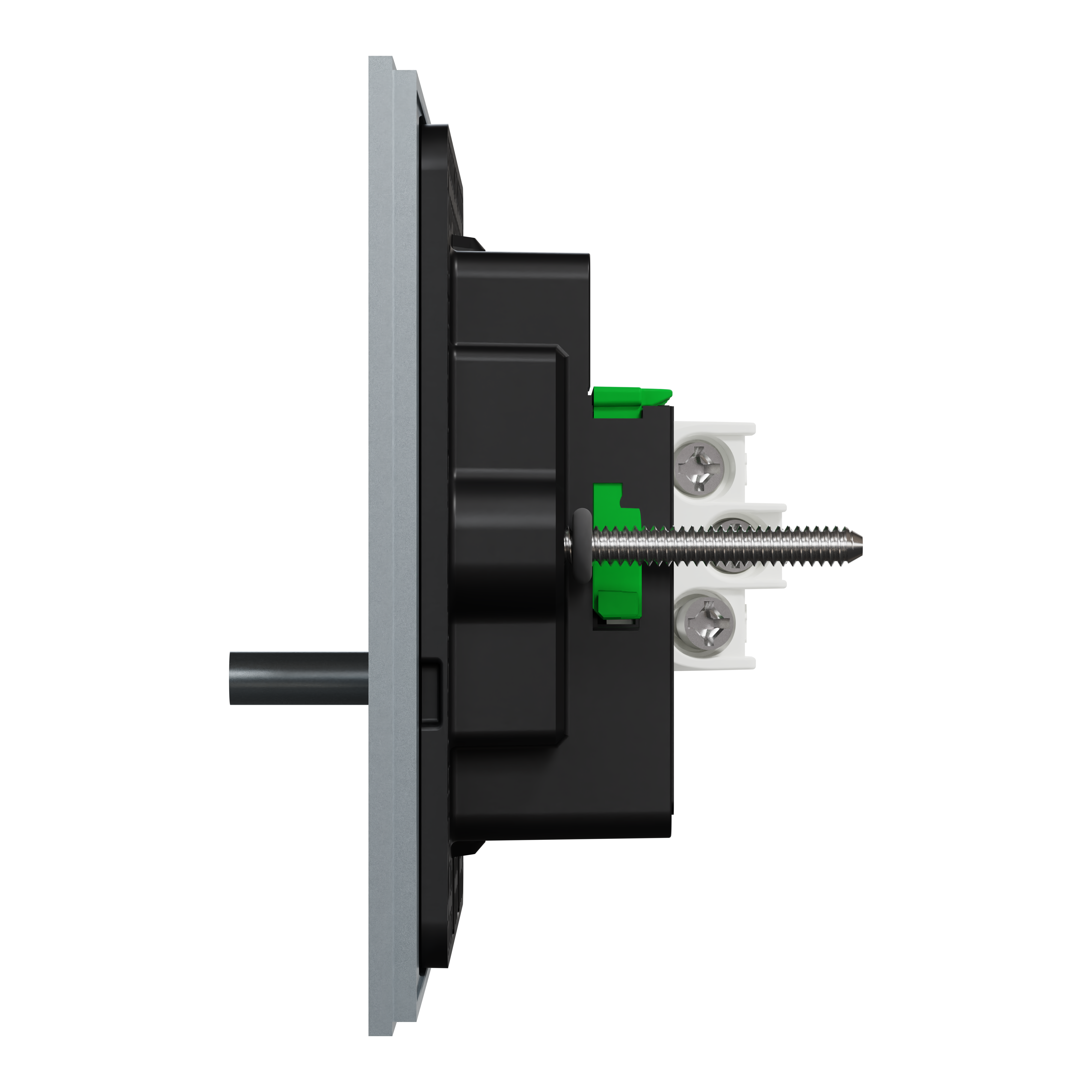 Clipsal Switch, Solis T Series, 1 gang, horizontal, 16AX/20A