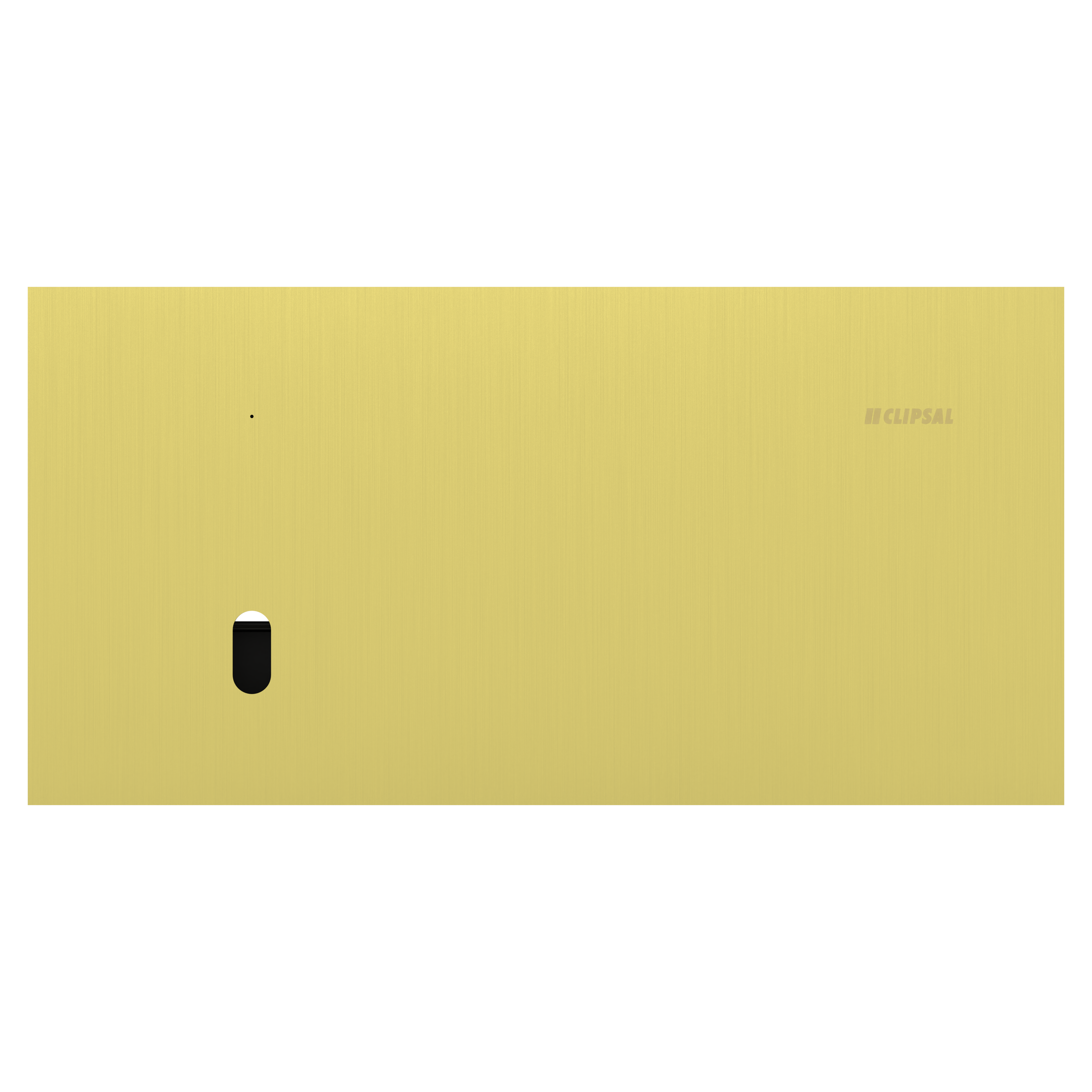 Clipsal Grid plate with cover frame, Solis T Series, for switch, horizontal, 1 gang