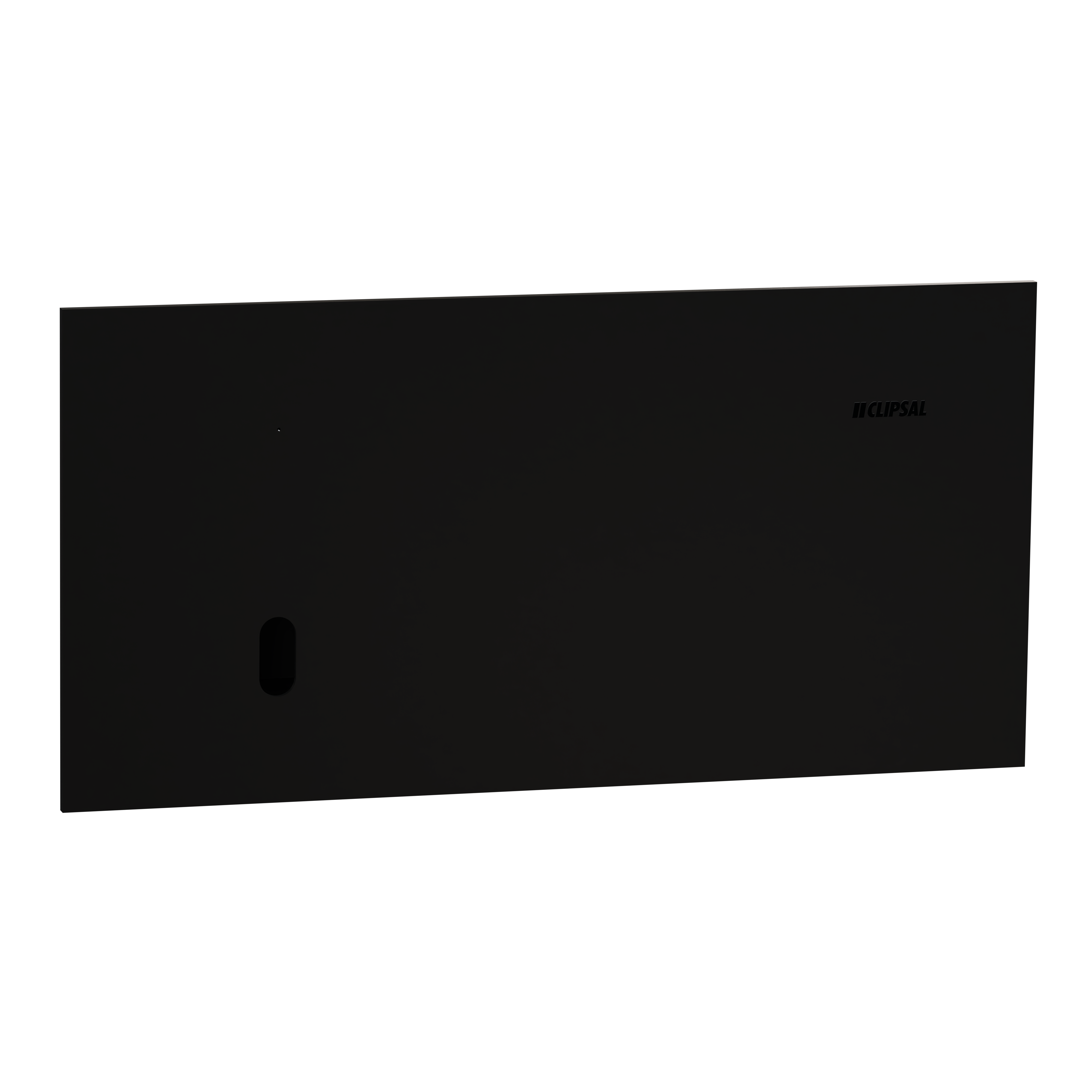 Clipsal Grid plate with cover frame, Solis T Series, for switch, horizontal, 1 gang
