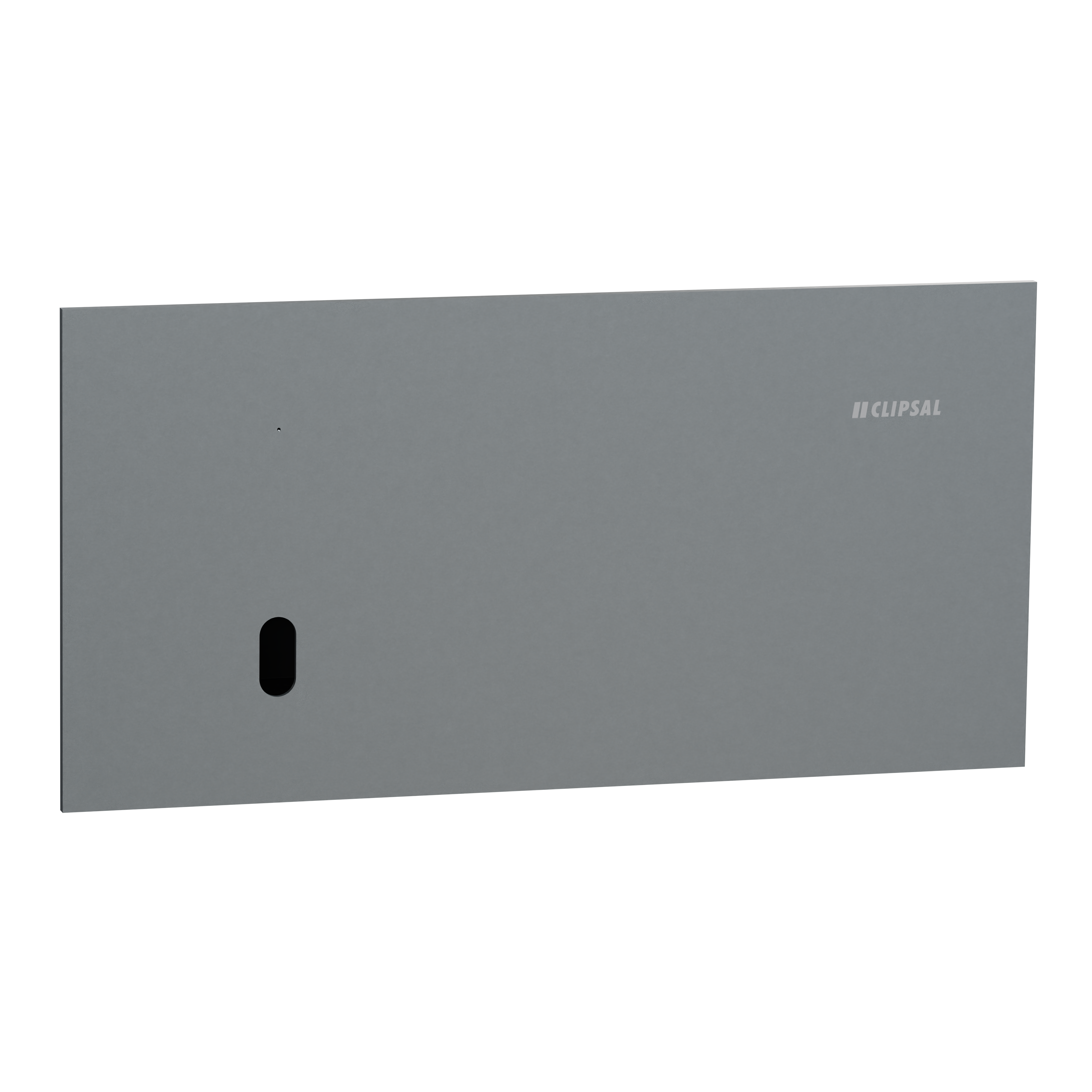 Clipsal Grid plate with cover frame, Solis T Series, for switch, horizontal, 1 gang