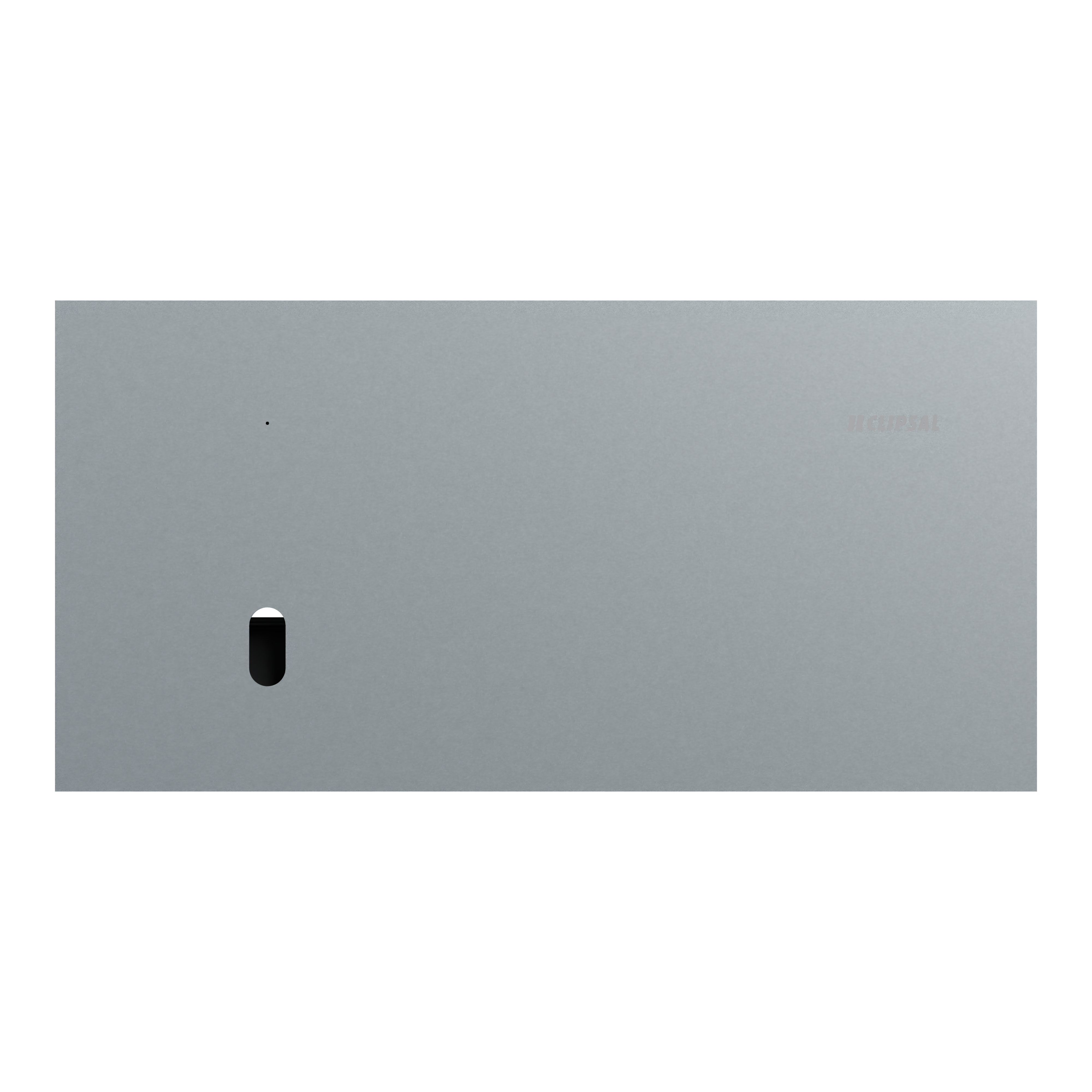 Clipsal Grid plate with cover frame, Solis T Series, for switch, horizontal, 1 gang