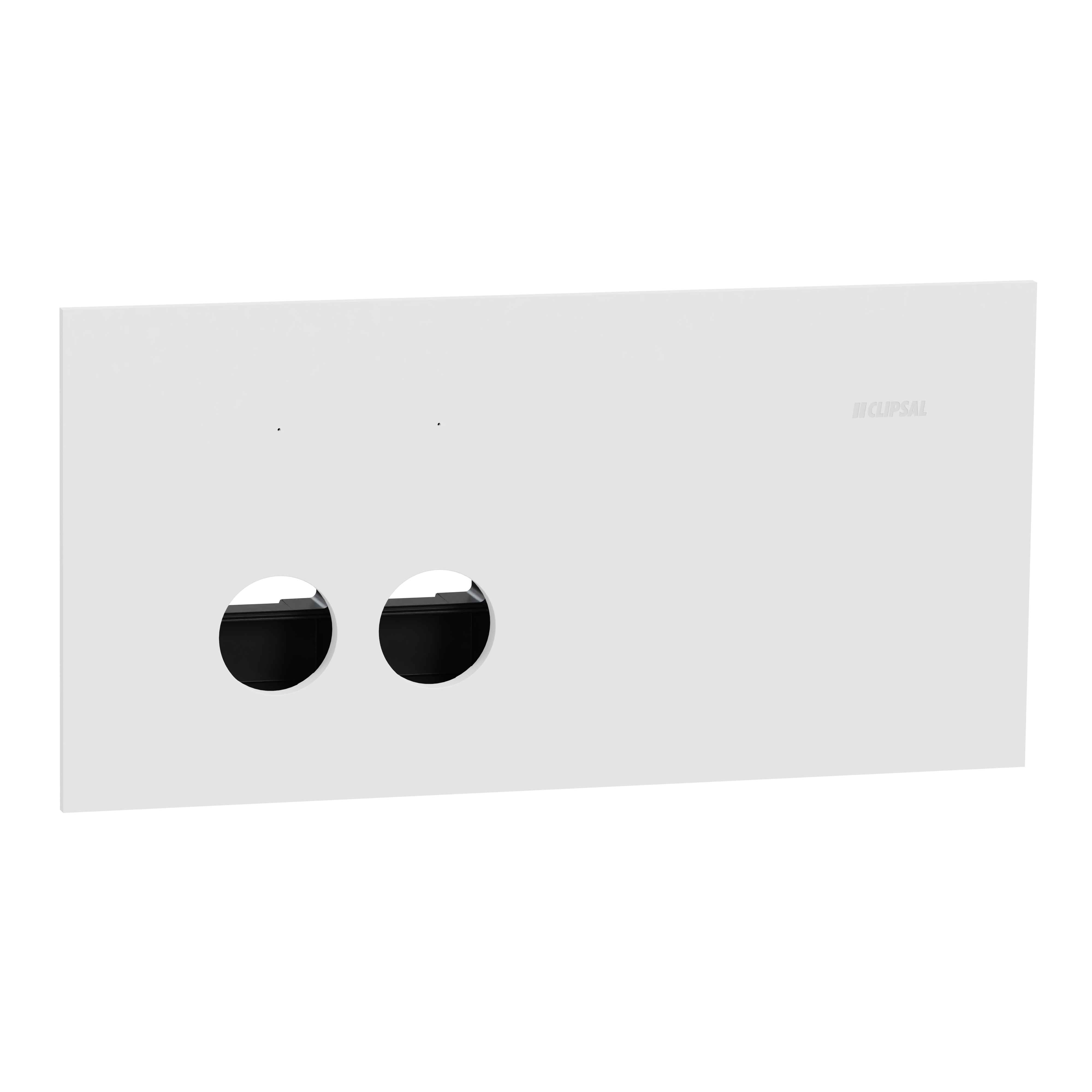 Clipsal Grid plate with cover frame, Solis, for switch, horizontal, 2 gangs