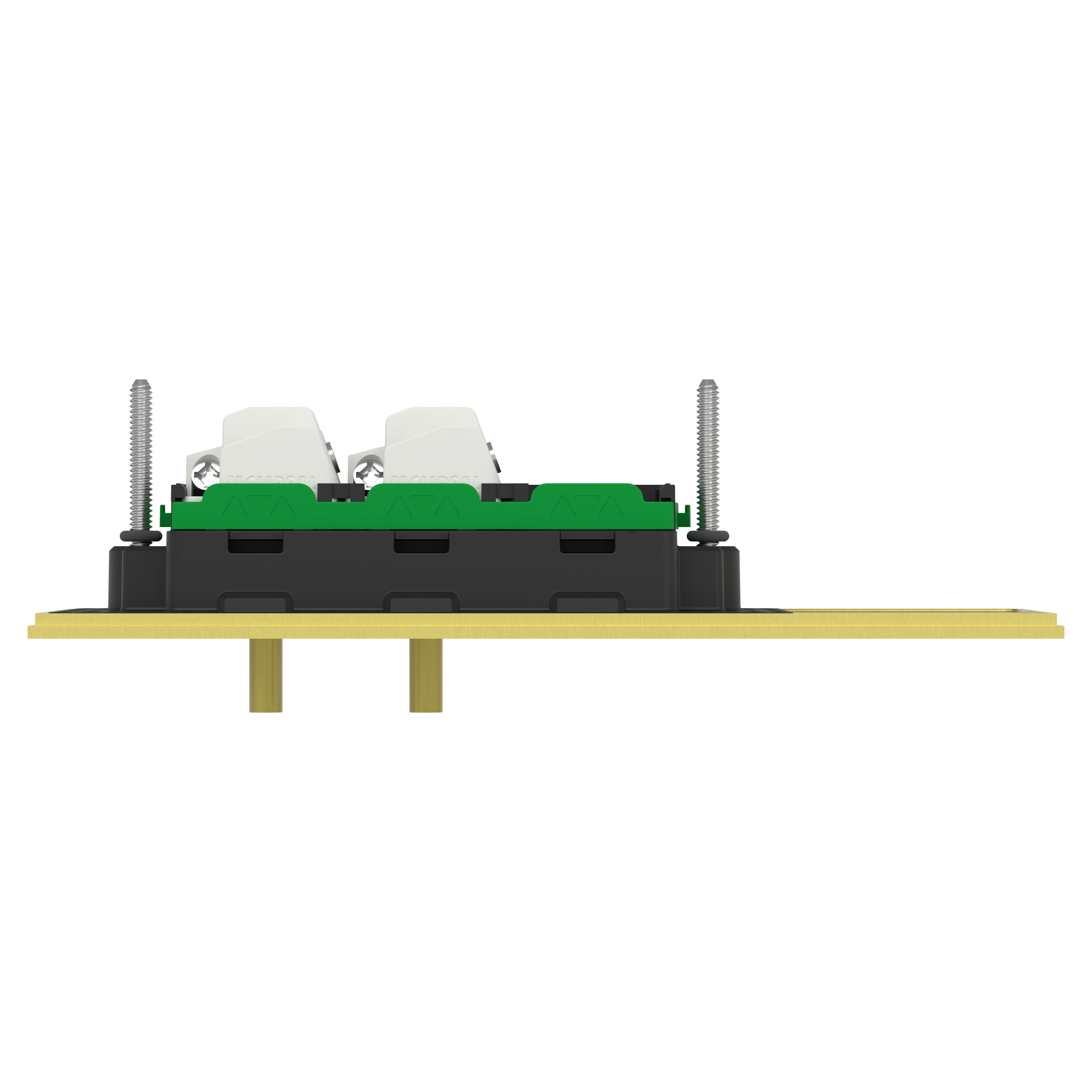 Clipsal Switch, Solis T Series, 2 gangs, horizontal, 16AX/20A