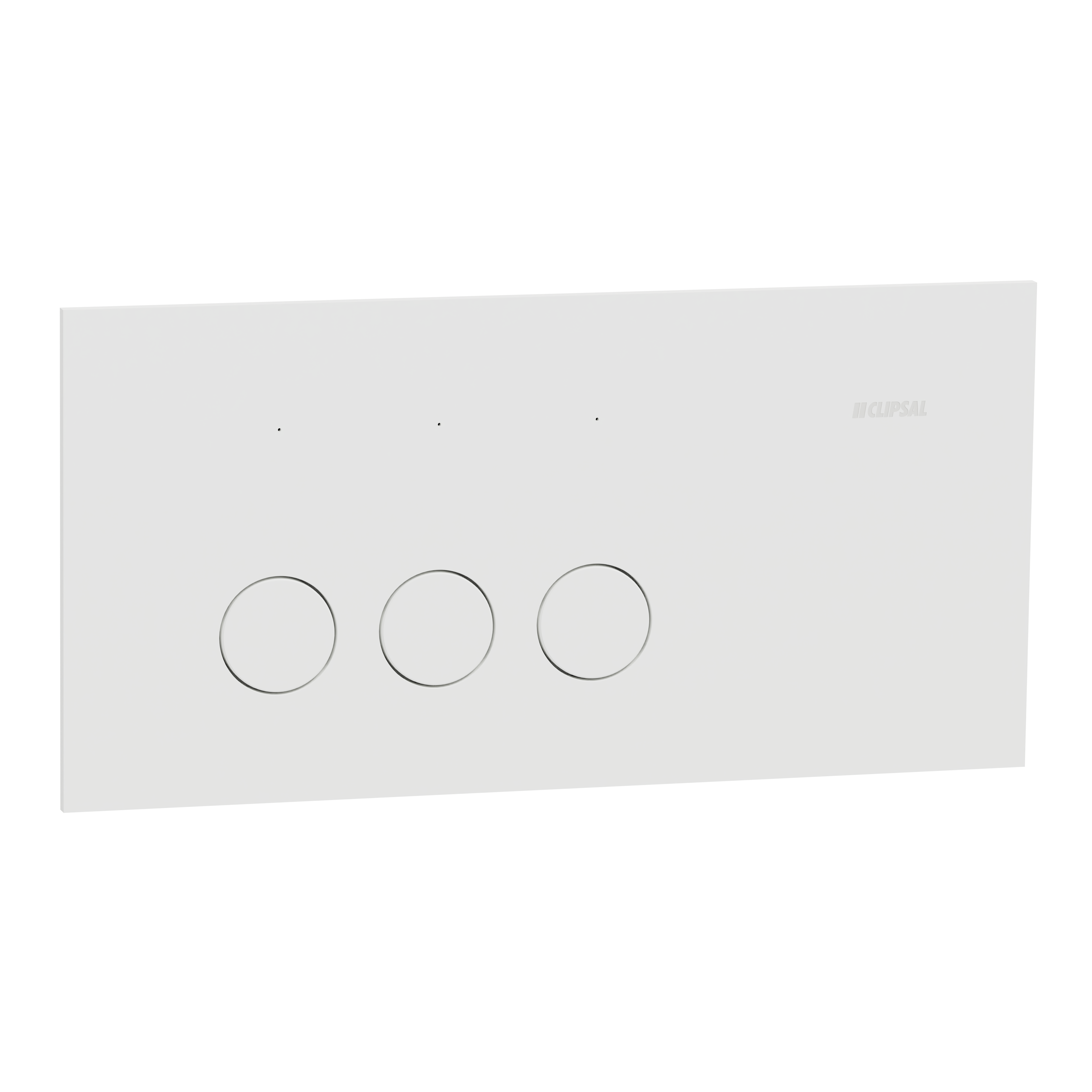 Clipsal Switch, Solis, 3 gangs, horizontal, 16AX/20A