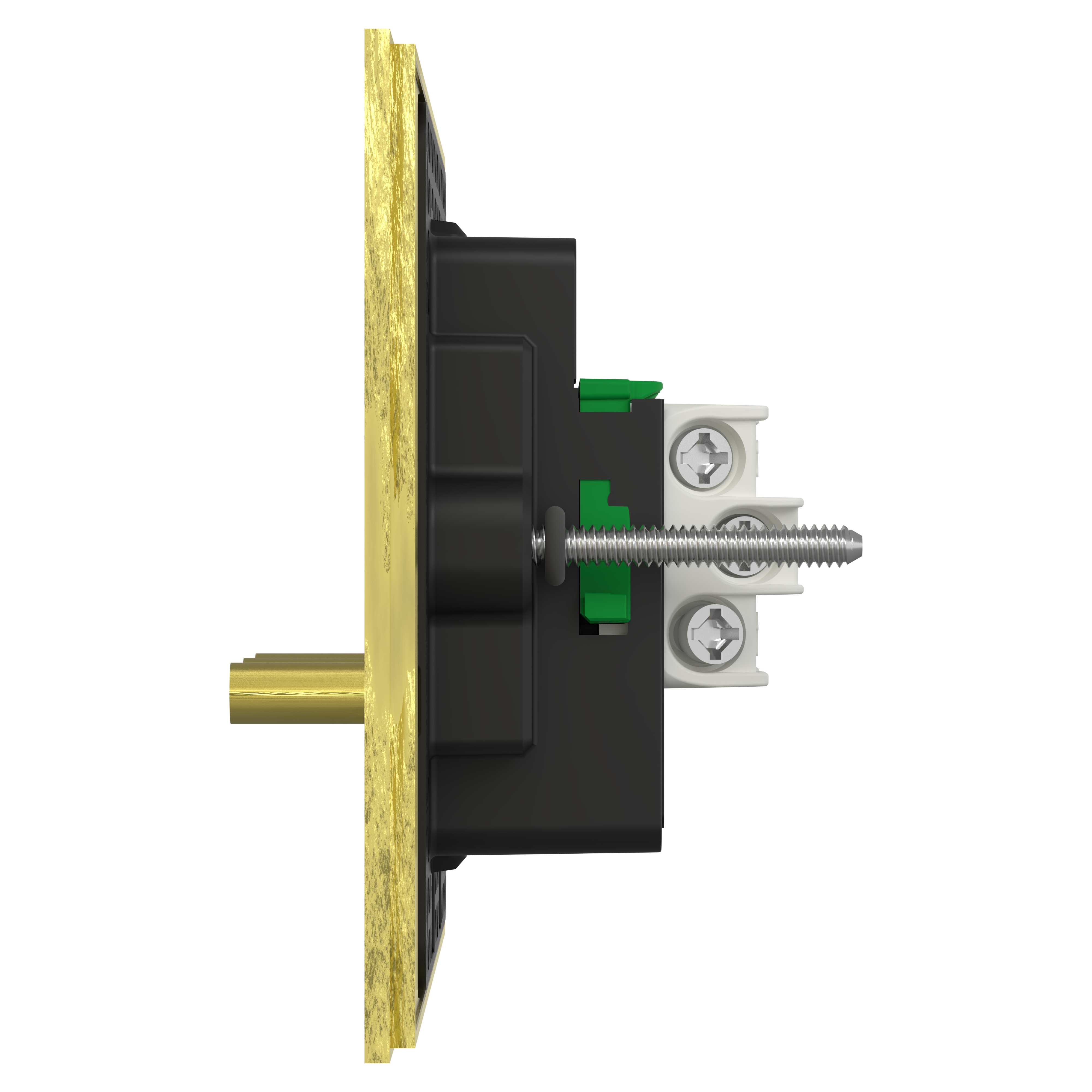 Clipsal Switch, Solis T Series, 3 gangs, horizontal, 16AX/20A