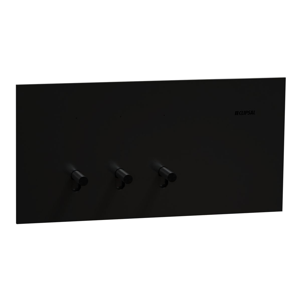 Clipsal Switch, Solis T Series, 3 gangs, horizontal, 16AX/20A