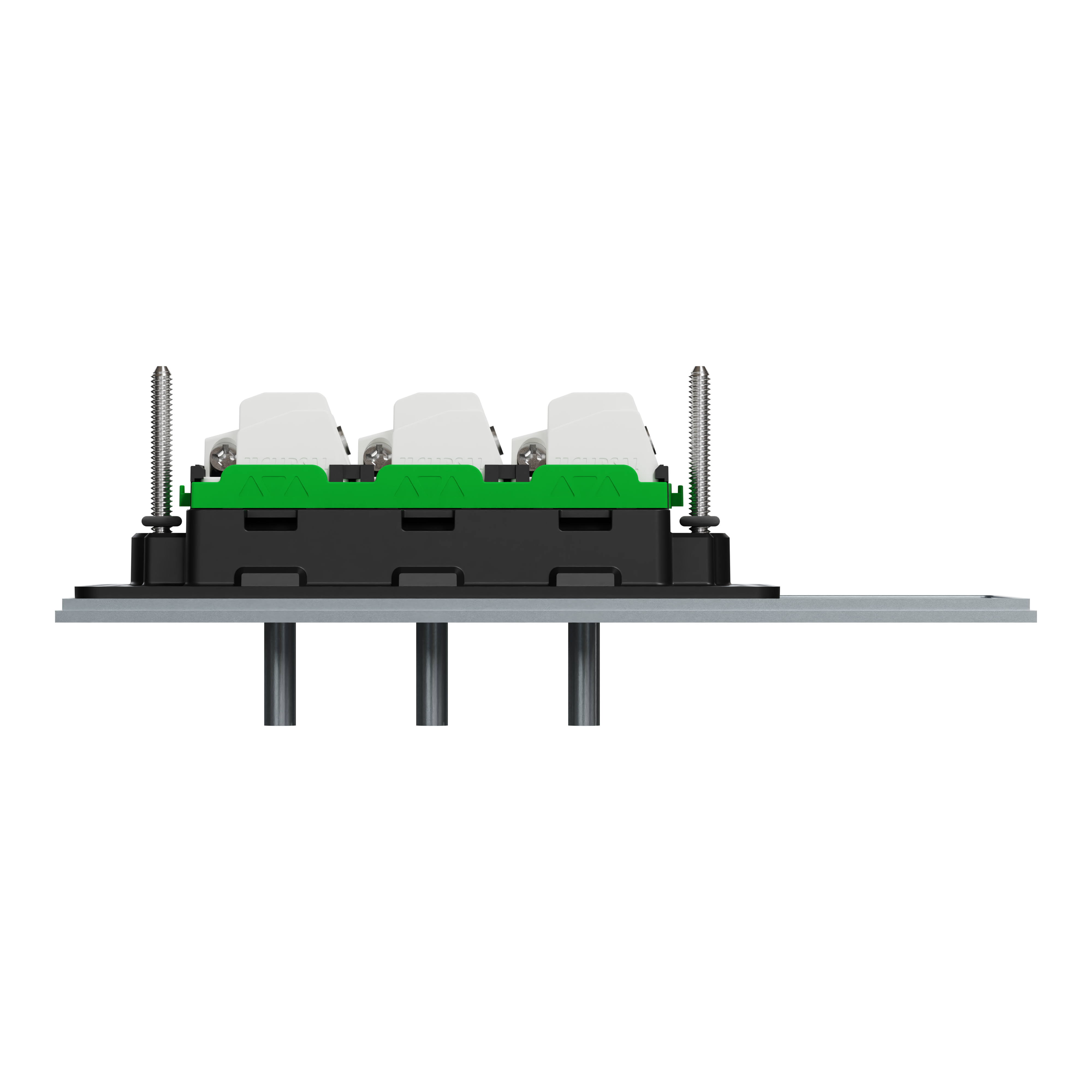 Clipsal Switch, Solis T Series, 3 gangs, horizontal, 16AX/20A