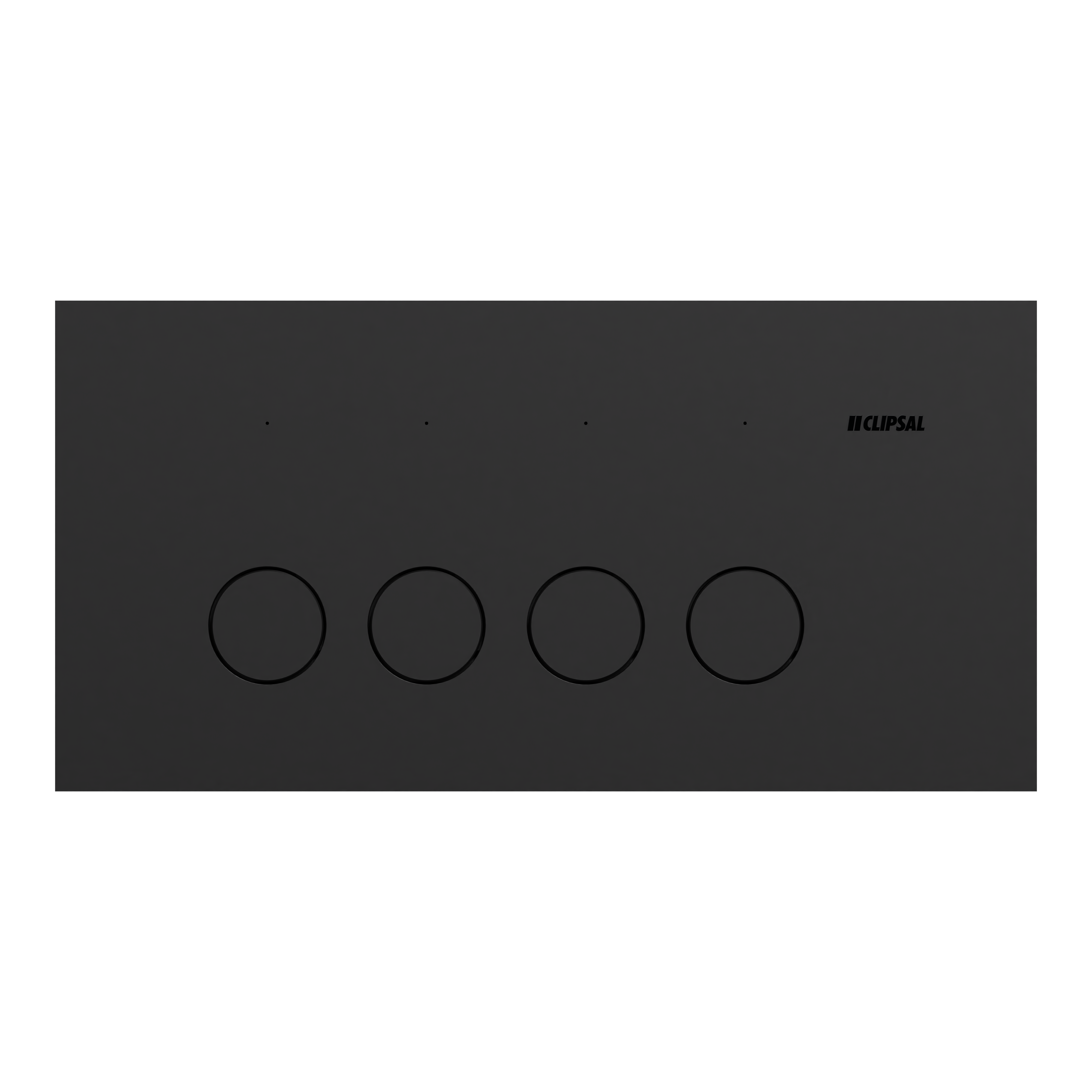 Clipsal Switch, Solis, 4 gangs, horizontal, 16AX/20A