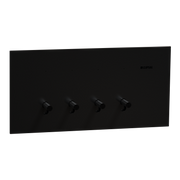 Clipsal Switch, Solis T Series, 4 gangs, horizontal, 16AX/20A