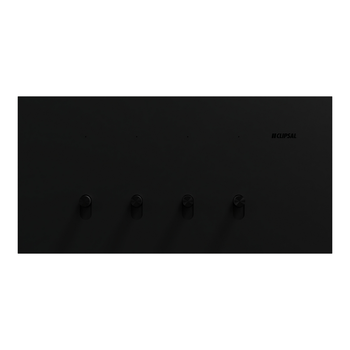 Clipsal Switch, Solis T Series, 4 gangs, horizontal, 16AX/20A