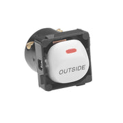 Clipsal Module Switch OUTSIDE 10Amp - White
