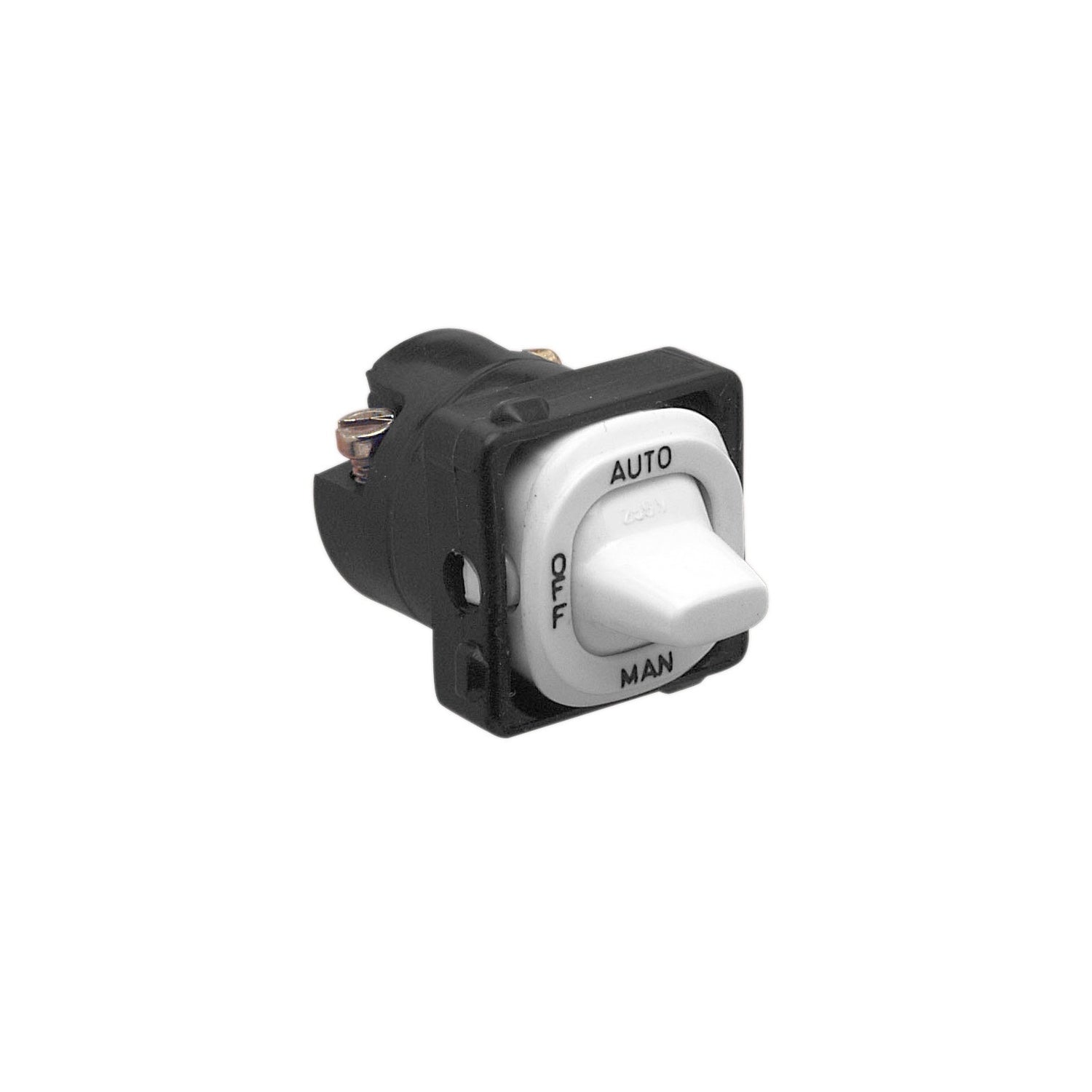 Clipsal Module 3 Position Switch Auto/Off/Man 10Amp - White