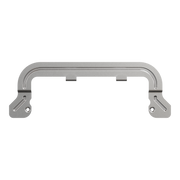 Clipsal Clip mounting, Solis, 120mm mounting centers, silver metallic