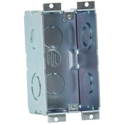 PDL Metal Wall Box 1Gang 50mm for Concrete Installations