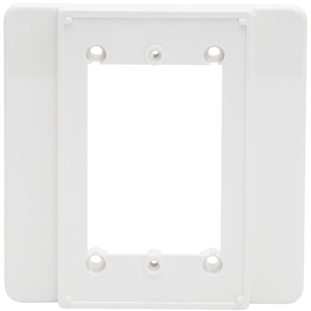 PDL Conversion Mounting Plate 2Gang - White