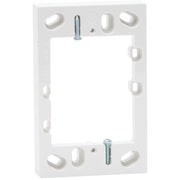 PDL Shallow Universal Mounting Block 18mm - White