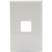 PDL 600 Cover Plate Switch Vertical 1-Gang - White