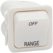 PDL Switch 600 Series Mechanism - Single-pole - 1-gang - Marked RANGE-OFF - 250 V - 32 A / 20 AX - White