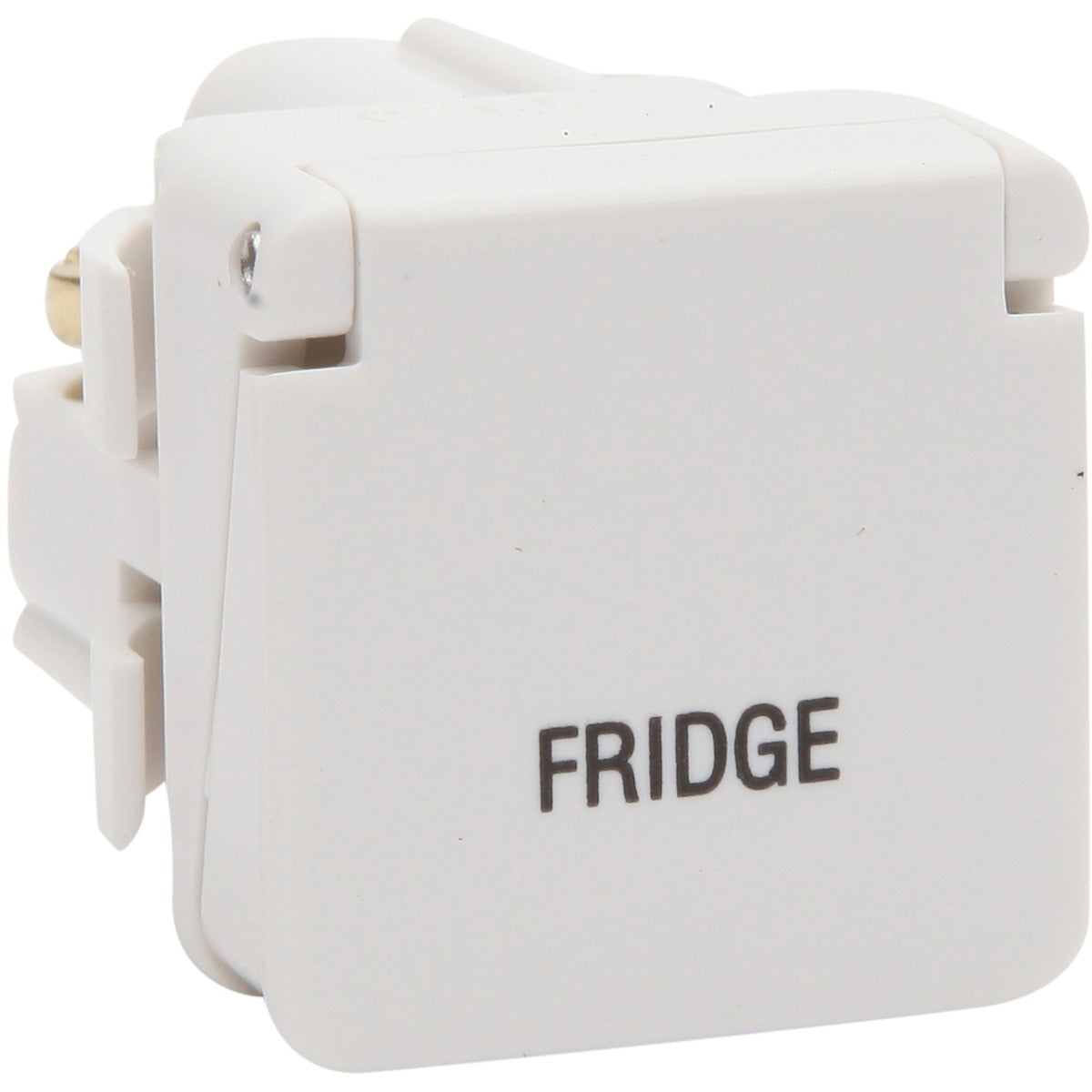 PDL 16Amp Switch Module with Cover - FRIDGE - White