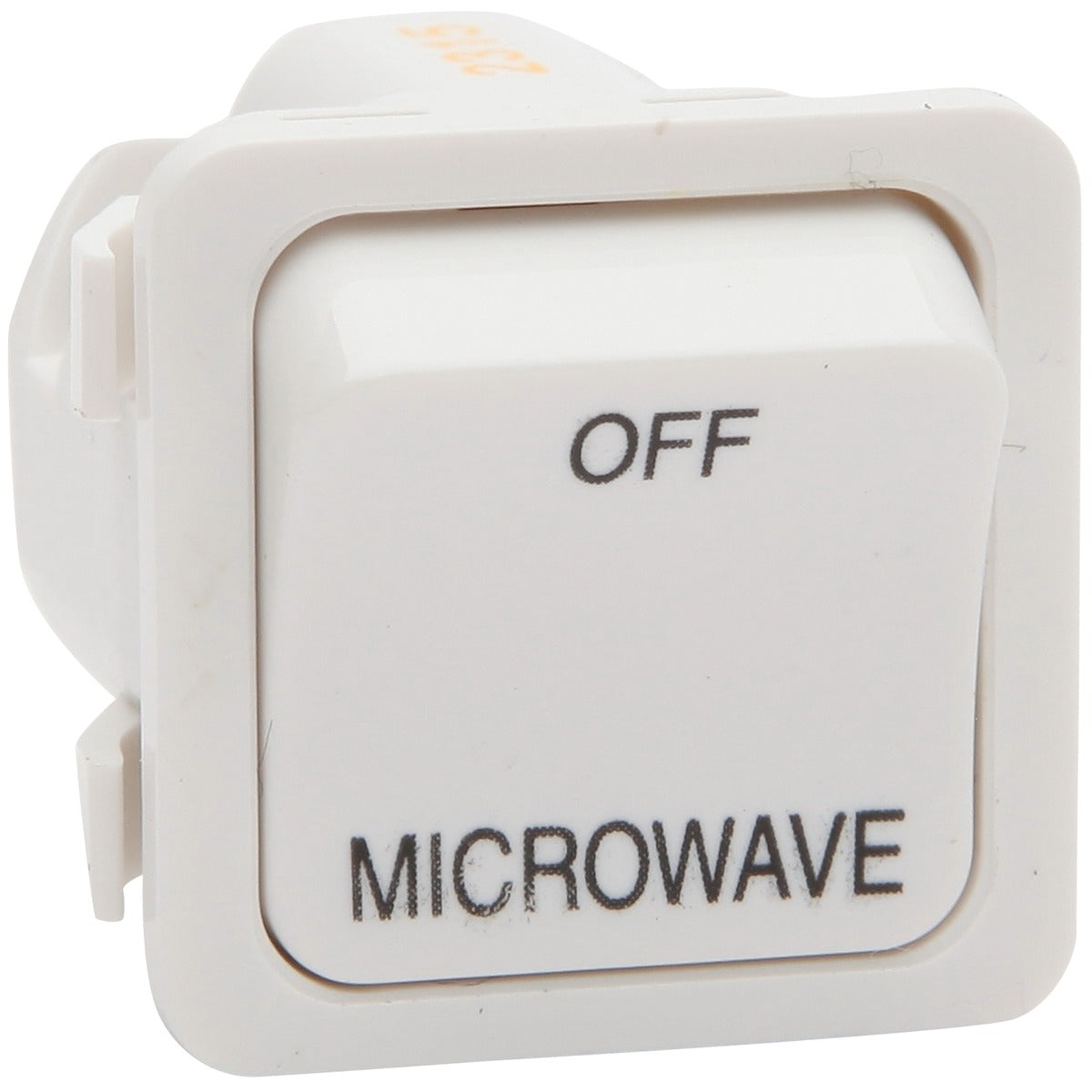 PDL Switch 600 Series Mechanism - Single-pole - 1-gang - Marked OFF-MICROWAVE - 250 V - 20 A / 16 AX - White