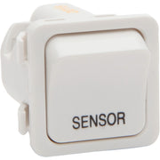 PDL Switch 600 Series Mechanism - Single-pole - Marked SENSOR - 250 V - 20 A / 16 AX - White