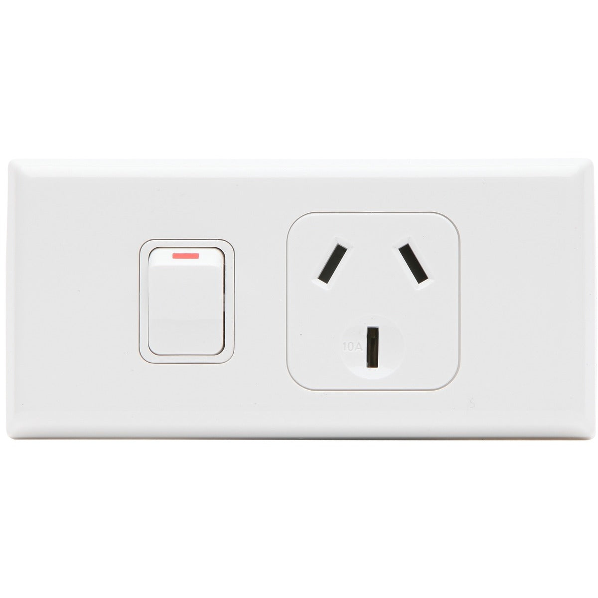 PDL 600 Switched Socket Worktop 250V 10Amp - White