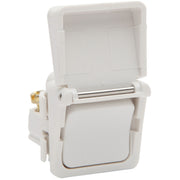 PDL Switch 600 Series Mechanism - Single-pole - Hinged - 240 V - 16 A / 16 AX - White