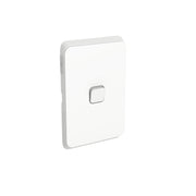 PDL Iconic Switch 1Gang 250V 10AX 20Amp - Vivid White
