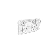 PDL Iconic Grid Double Switched Socket + Switch 10Amp
