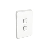 PDL Iconic Cover Plate Switch 2Gang