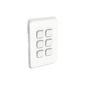 PDL Iconic Cover Plate Switch 6Gang