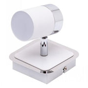 Ambius  GU10 Adjustable Spot - White/Chrome