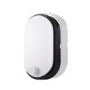 Ambius 14Watt 4000K Oval Bulkhead with PIR Sensor