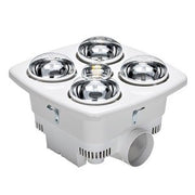 Goldair 4 Heat/Light/Fan - White