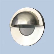 Prolux Copper or Silver Recessed 1Watt LED Wall Light