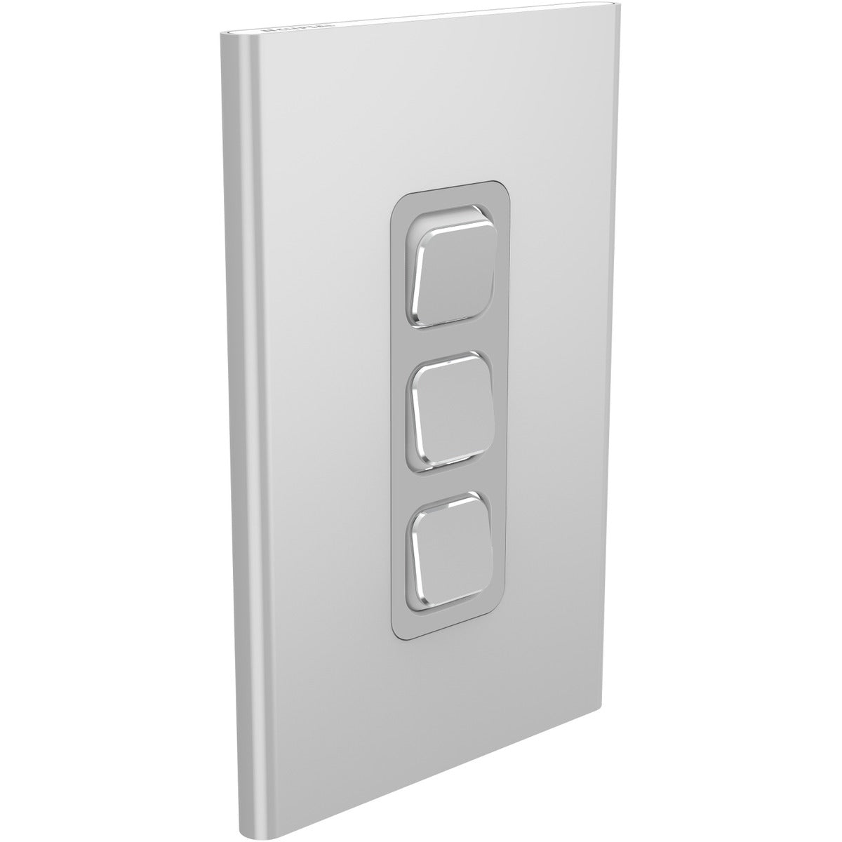 PDL Iconic Styl, cover frame, 3 switches, vertical