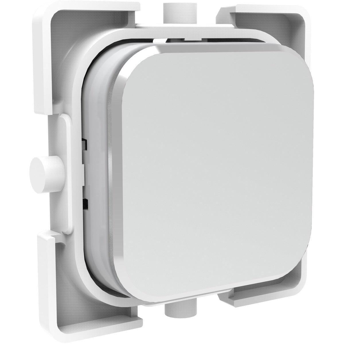 PDL Iconic Styl, cap for push-button - Silver