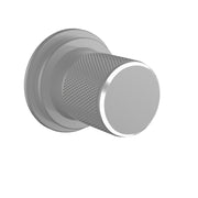 PDL Iconic Styl, knob dimmer for cover frame - Silver