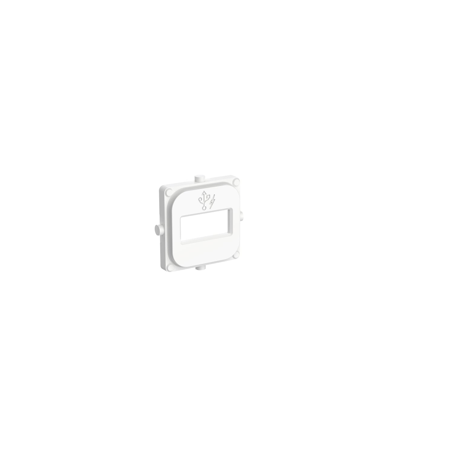 PDL Iconic Cap Single USB A - Vivid White